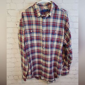 Men's Towncraft longsleeve button-down shirt, size XL